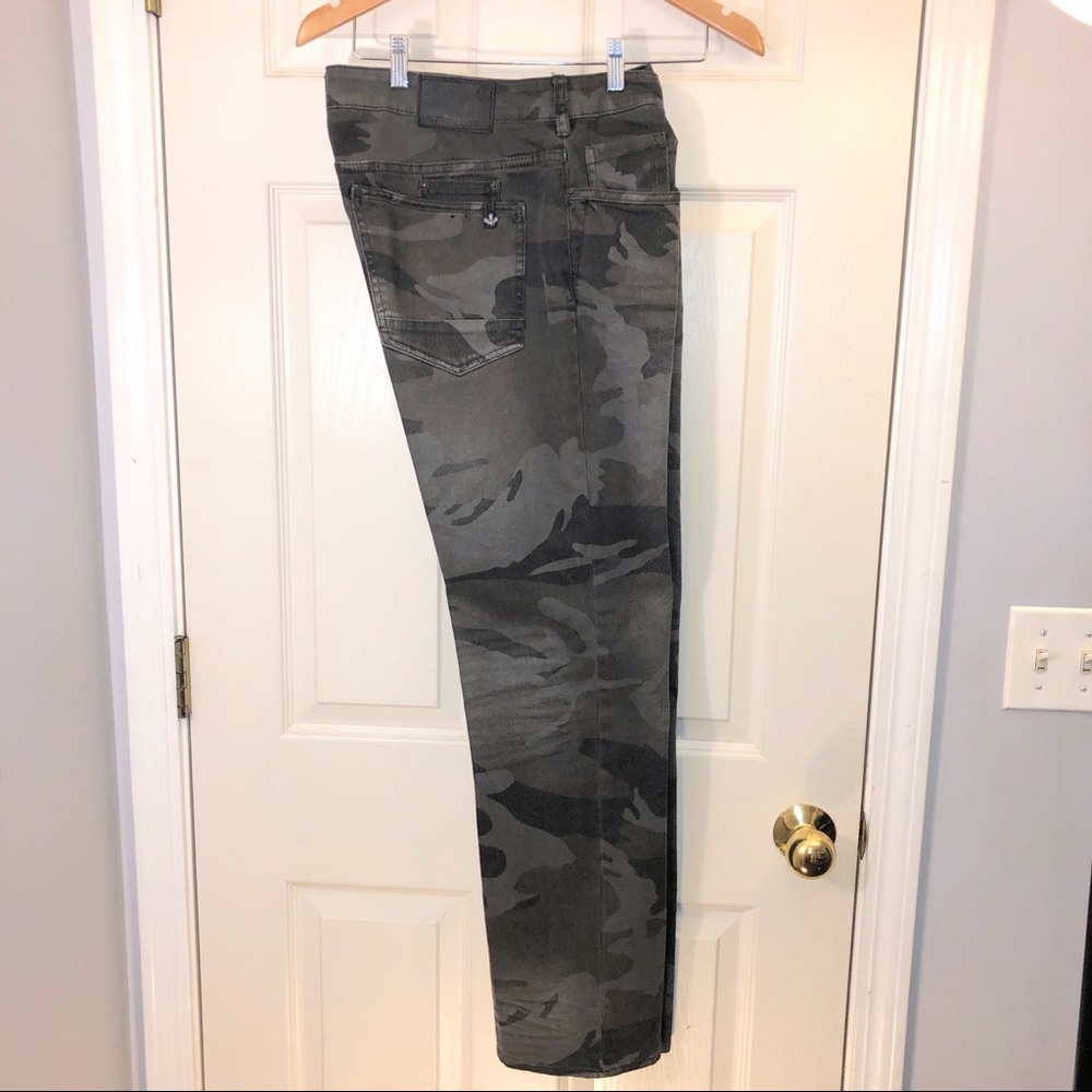 Buffalo David Bitton Gray Camo Jeans 34x32